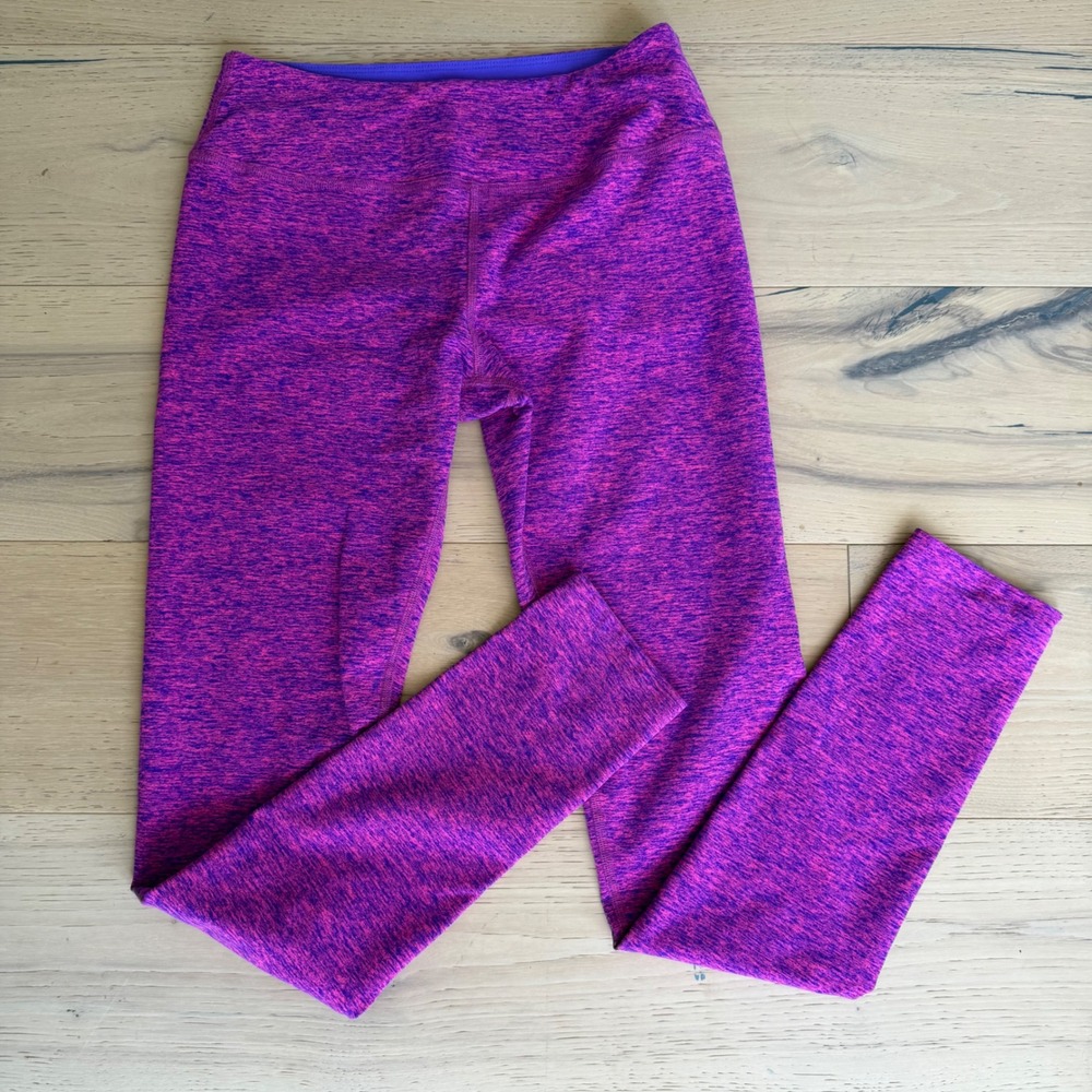 Beyond Yoga - Spacedye Leggings - Purple/Pink - Women's Medium